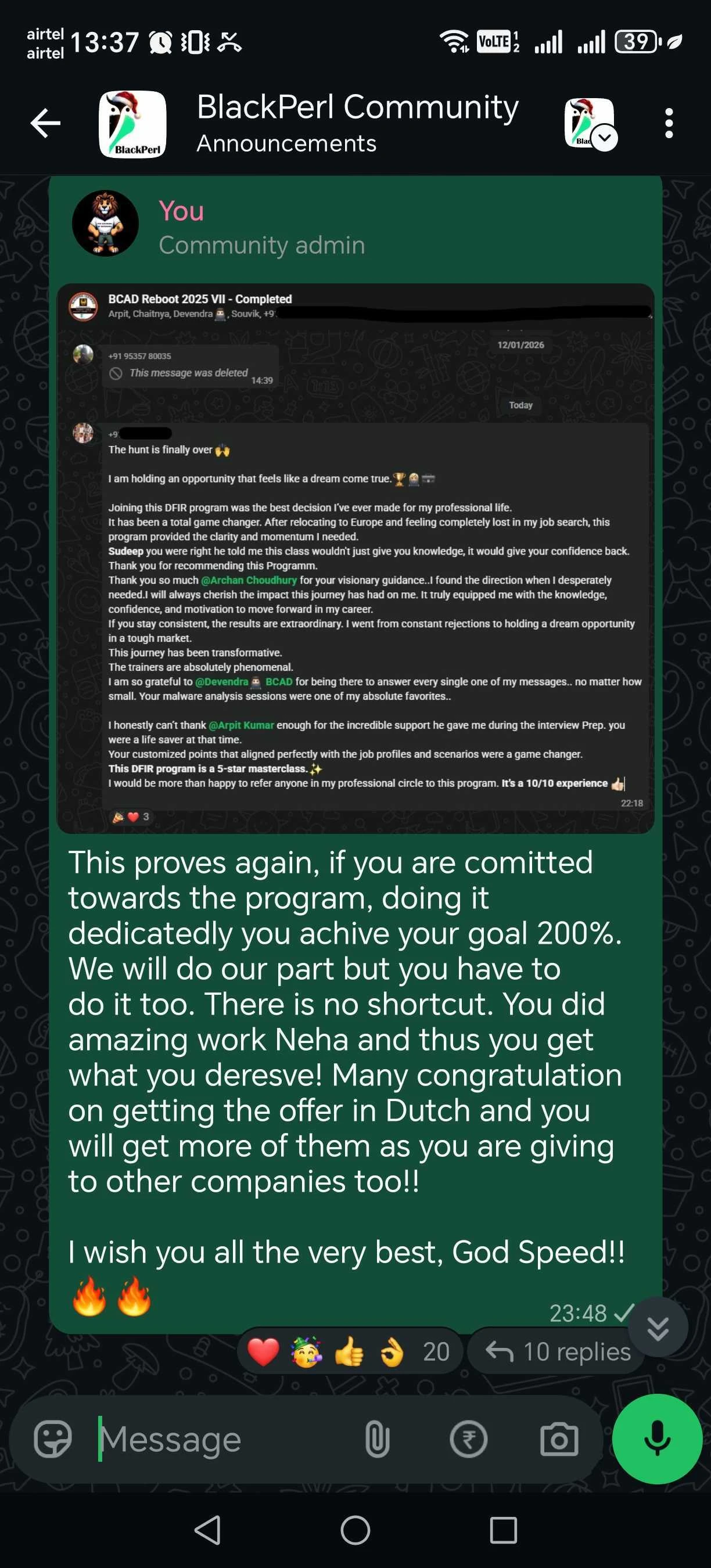 Neha Gampawar success screenshot 1